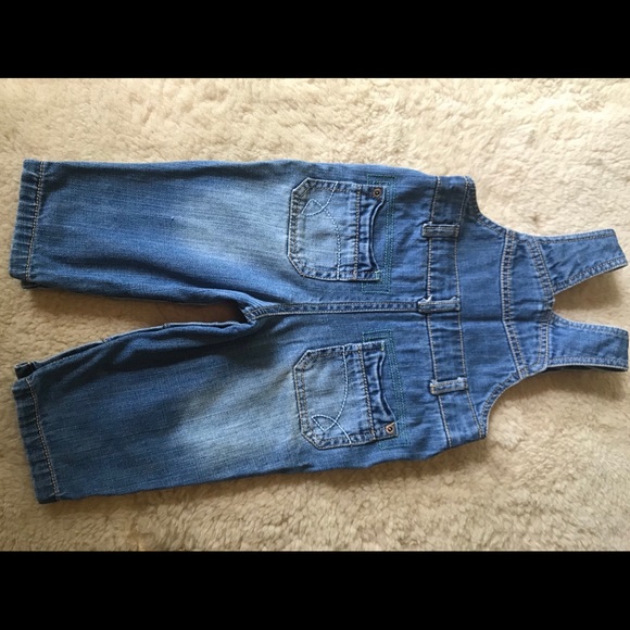 Jean overalls 9-12 months - Picture 2 of 3